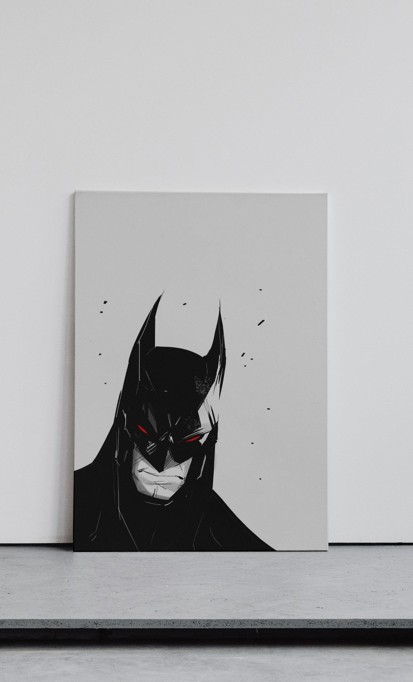 Bataman DC Wall Poster In Black & White