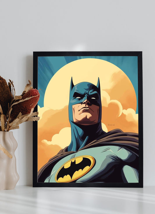 Bataman Portrait Wall Poster