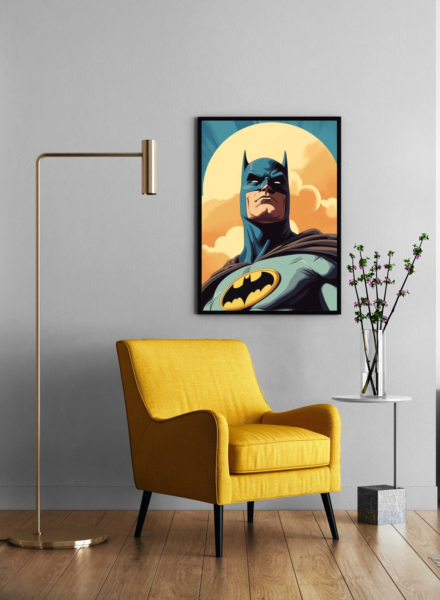 Bataman Portrait Wall Poster