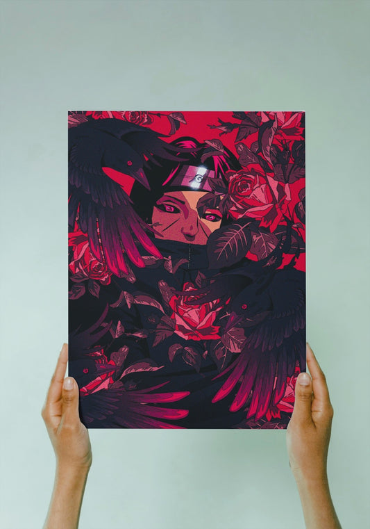 Uchiha Itachi Naruto Anime Wall Poster