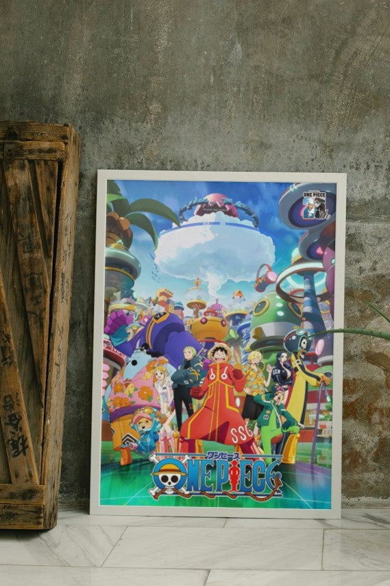 One Piece Egghead Arc Anime Wall Poster