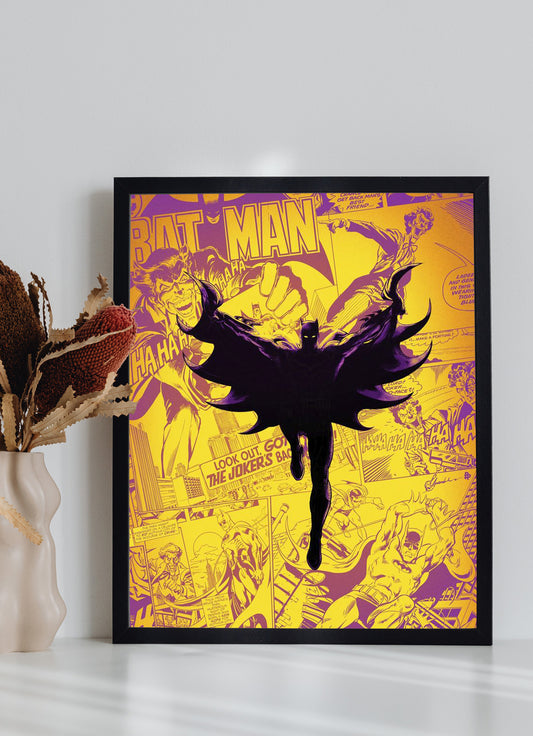 Batman Comics Wall Poster