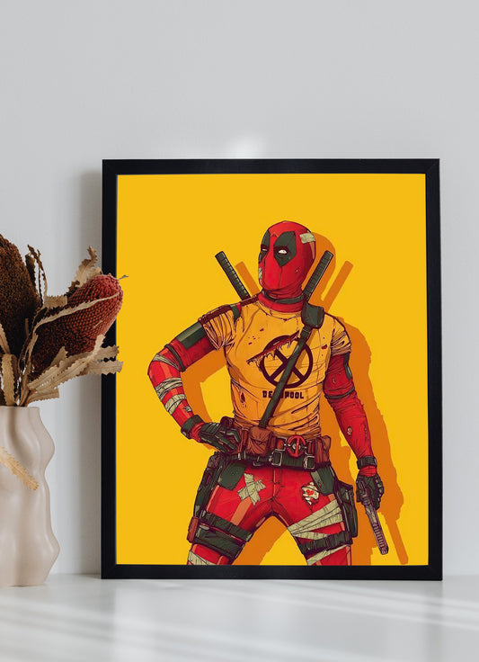 Deadpool Marvel Wall Poster