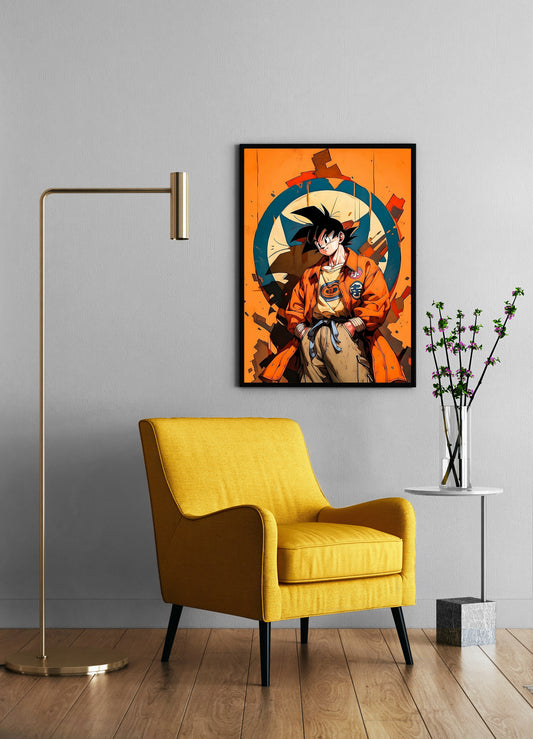 Goku Dragon Ball Anime Wall Poster