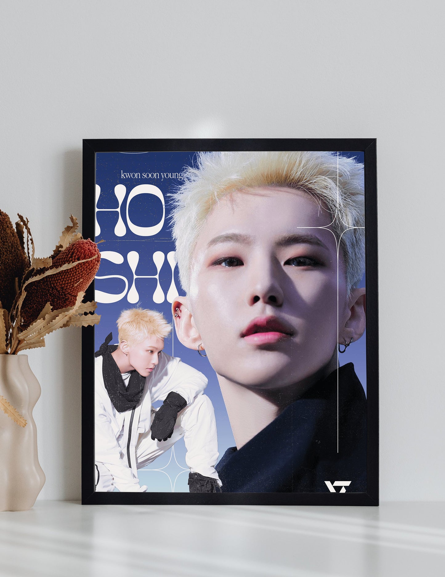 Hoshi | Kwon Soon-young K-pop Singer Wall Poster