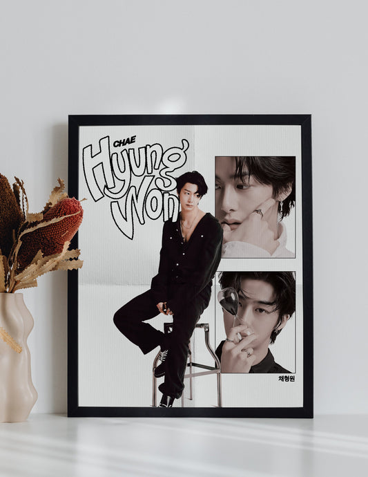 Hyungwon K-pop Singer & Dancer Wall Poster