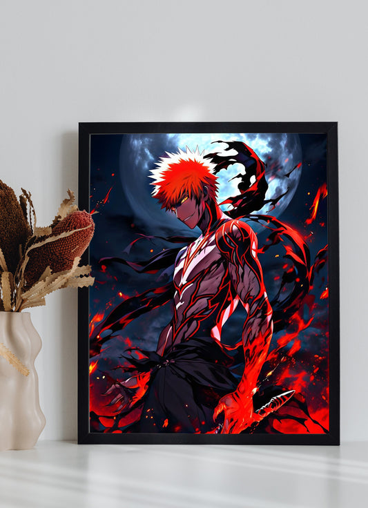 Ichigo Kurosaki Bleach Wall Poster