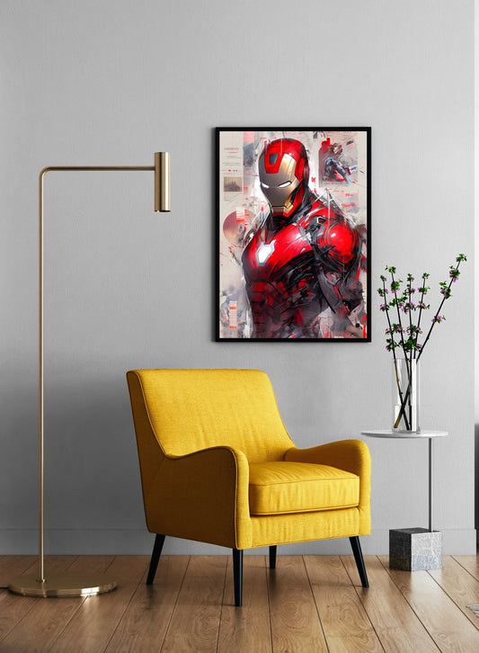 Iron Man Marvel Wall Poster