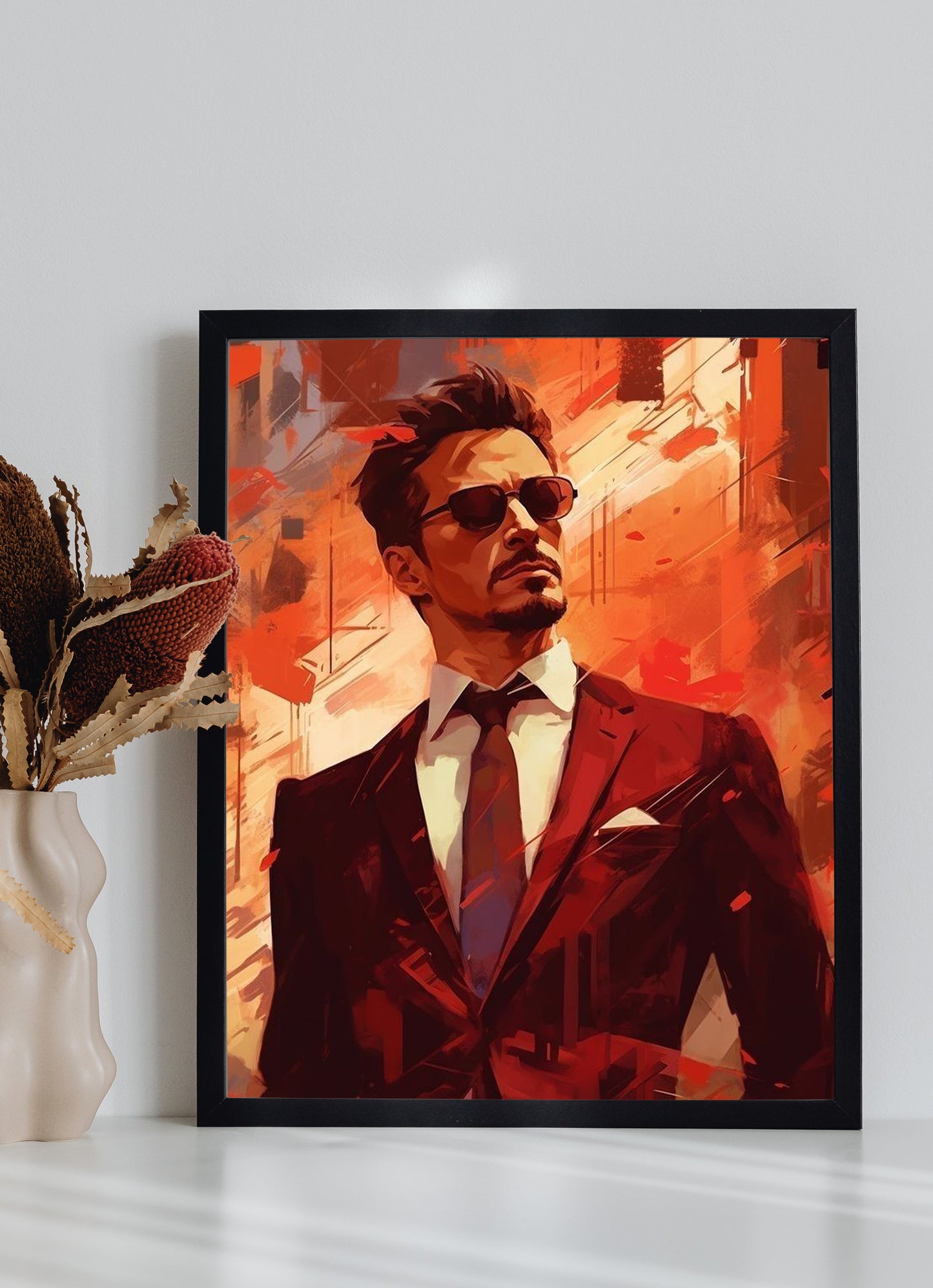 Robert Downey Jr Iron Man Marvel Wall Poster