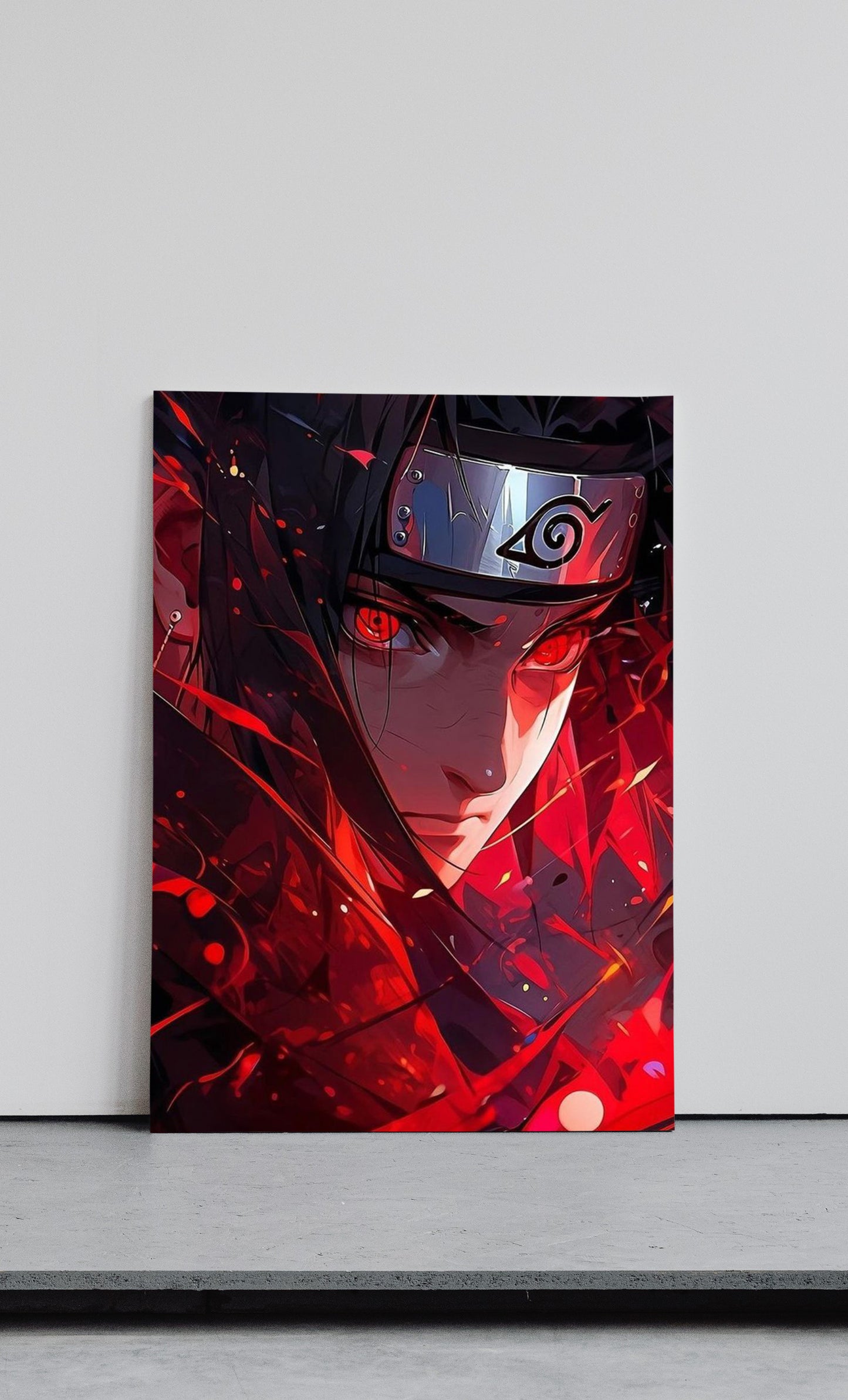 Itachi Uchiha Sharingan Naruto Shippuden Anime Wall Poster