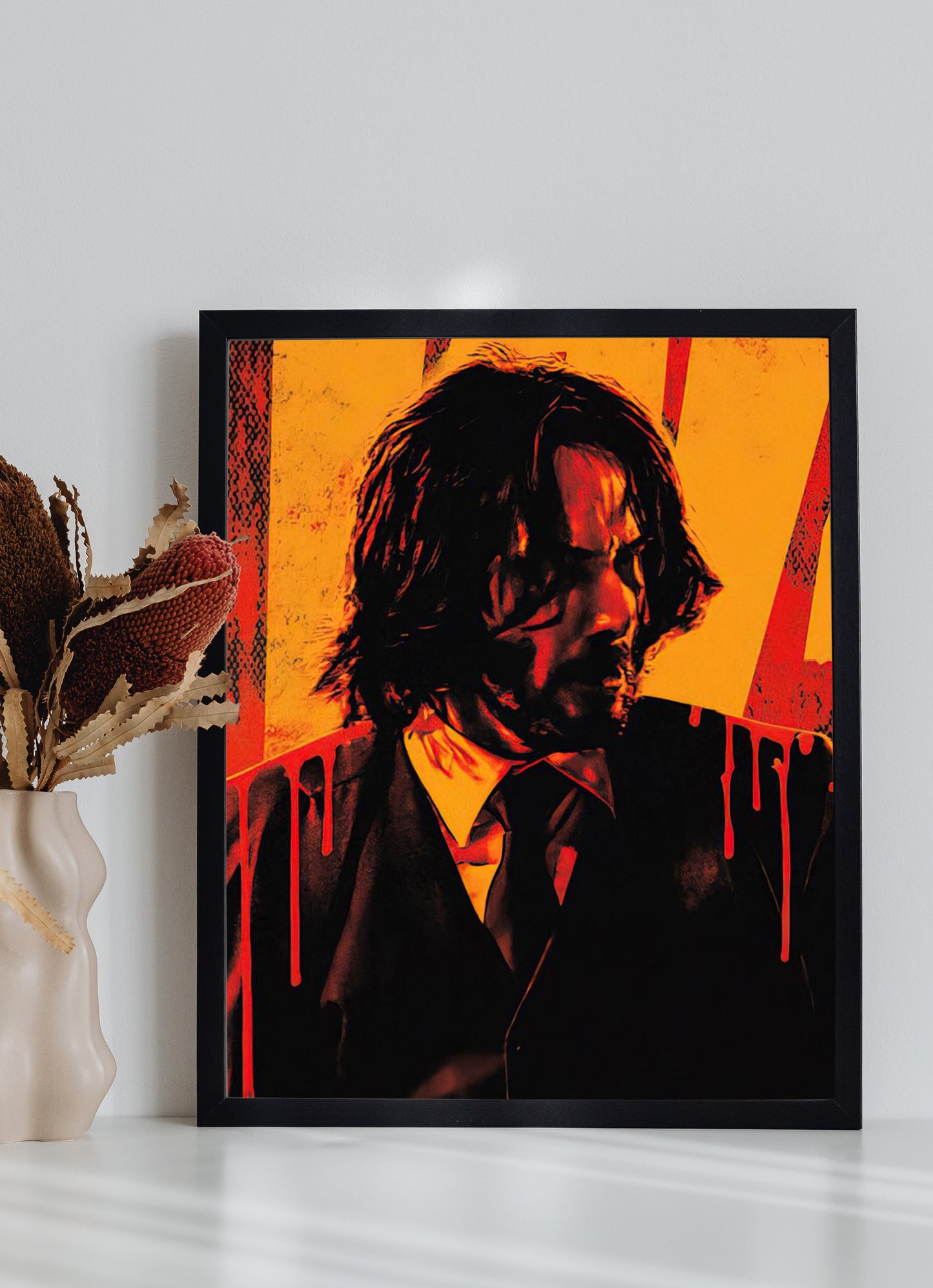 John Wick X Keanu Reeves Movie Wall Poster