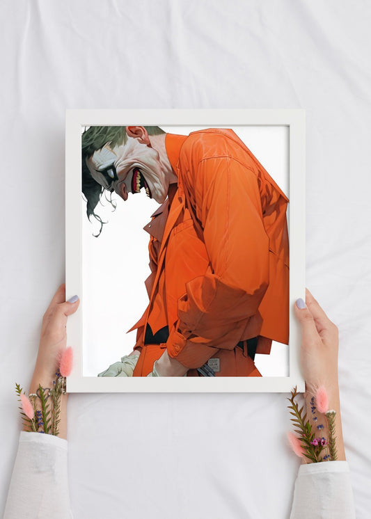 Joker DC's Metal Poster And Framed Poster