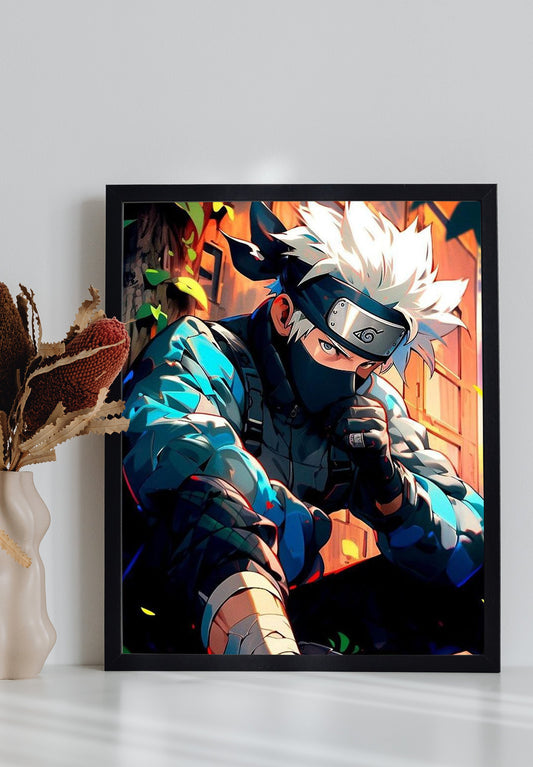 Kakashi Hatake Naruto Shippuden Anime Wall Poster