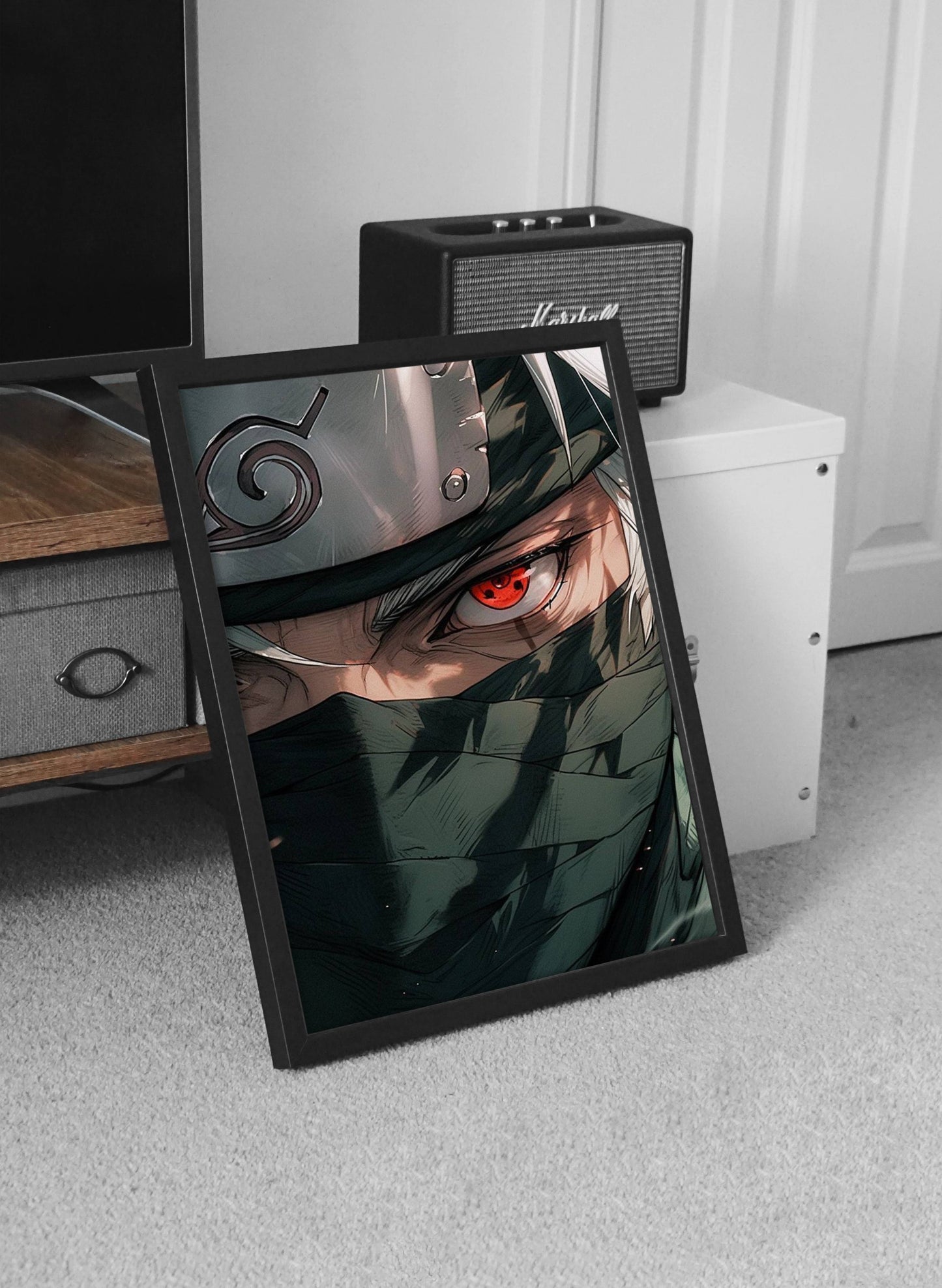 Kakashi X Sharingan Naruto Shippuden Anime Wall Poster