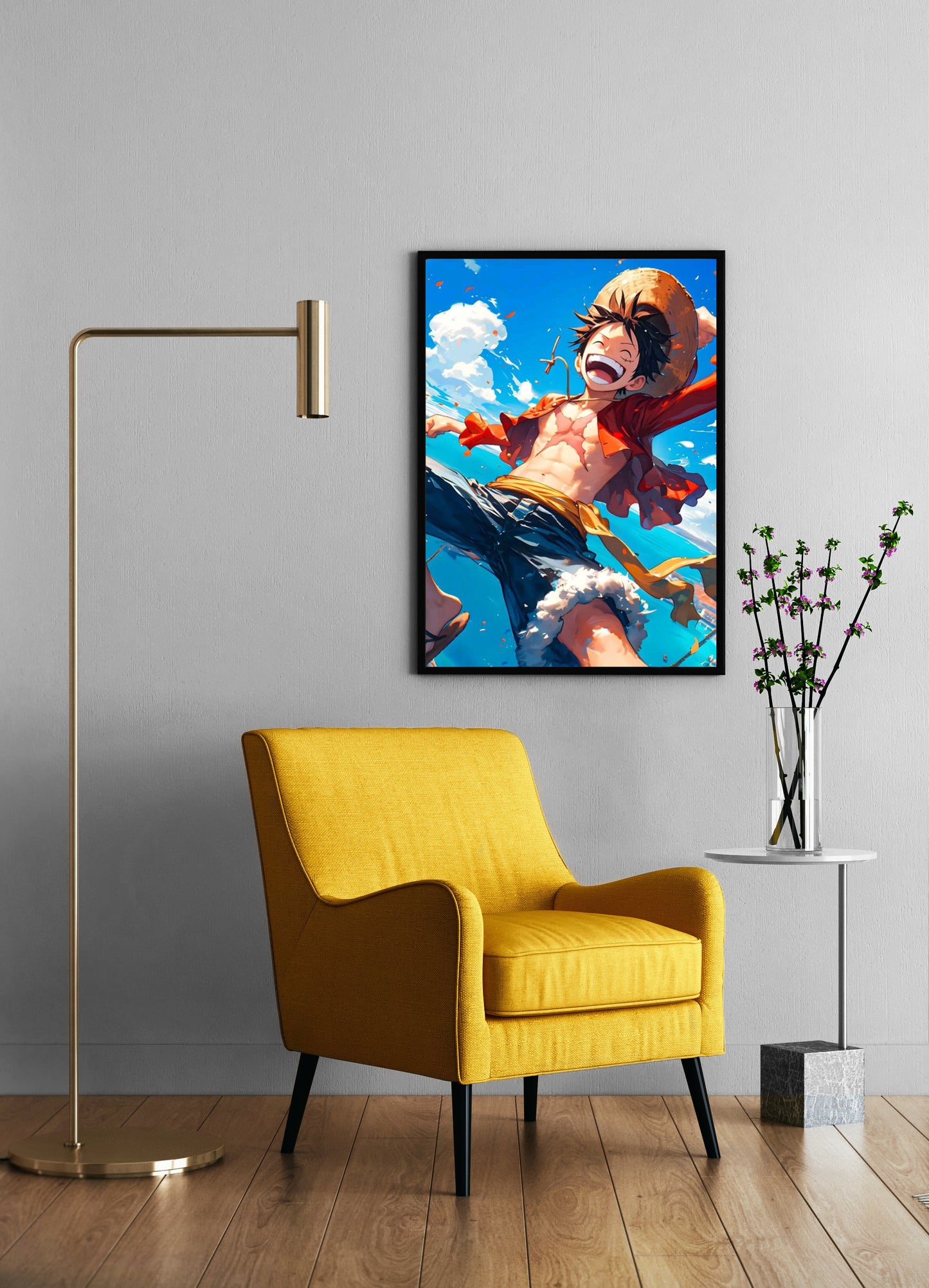 Monkey D Luffy One Piece Anime Wall Poster