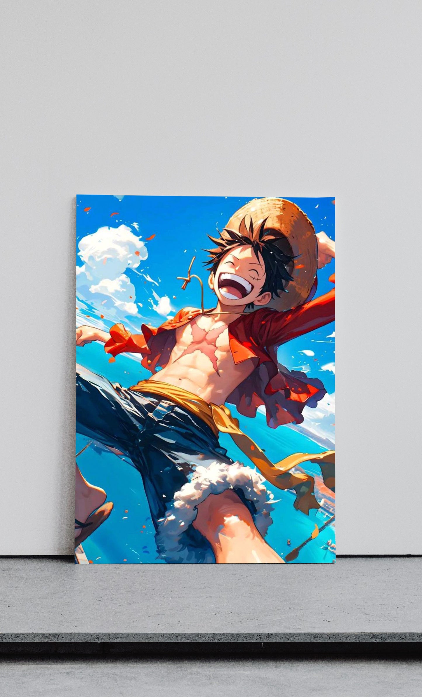 Monkey D Luffy One Piece Anime Wall Poster