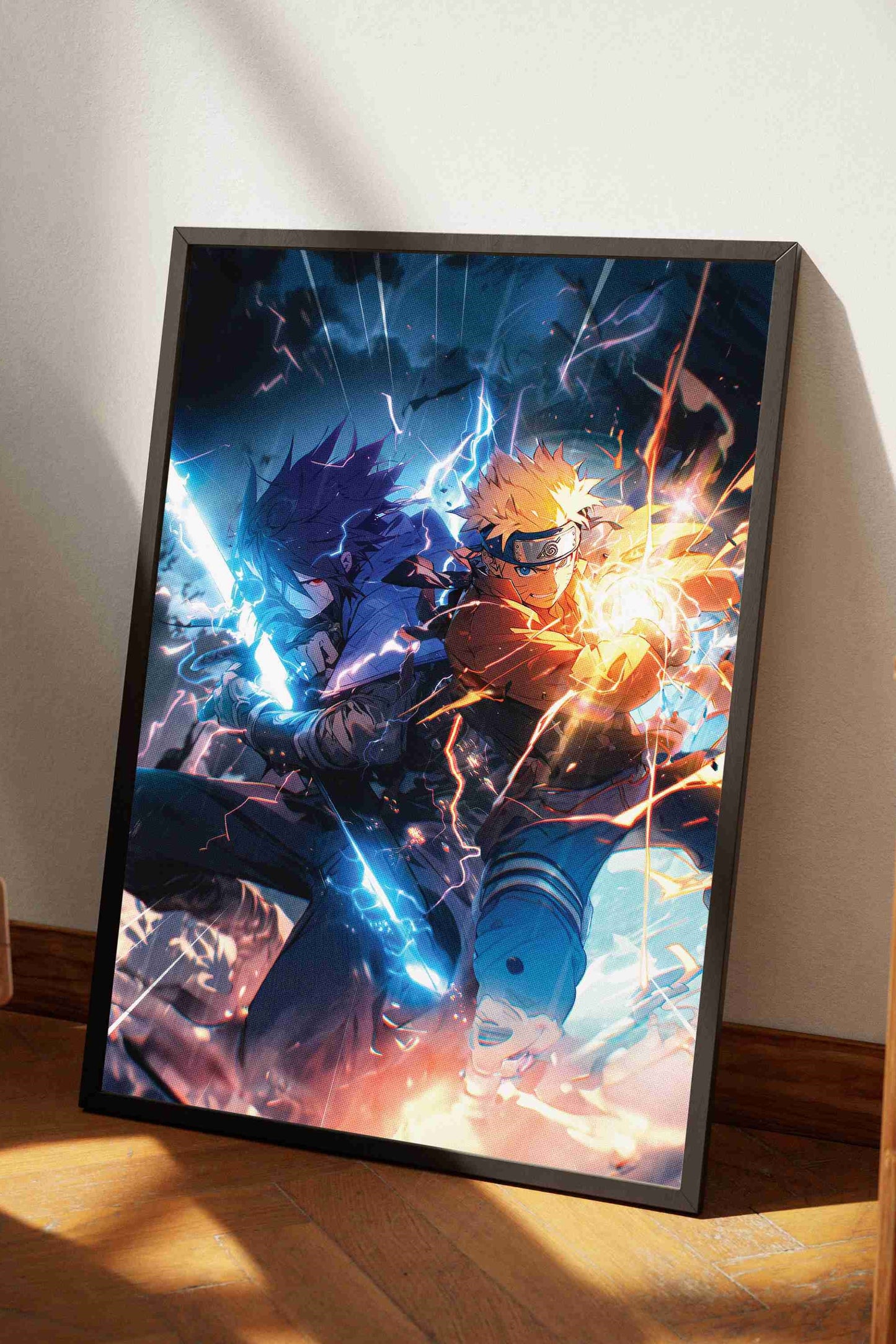 Naruto and Sasuke Naruto Shippuden Anime Wall Poster