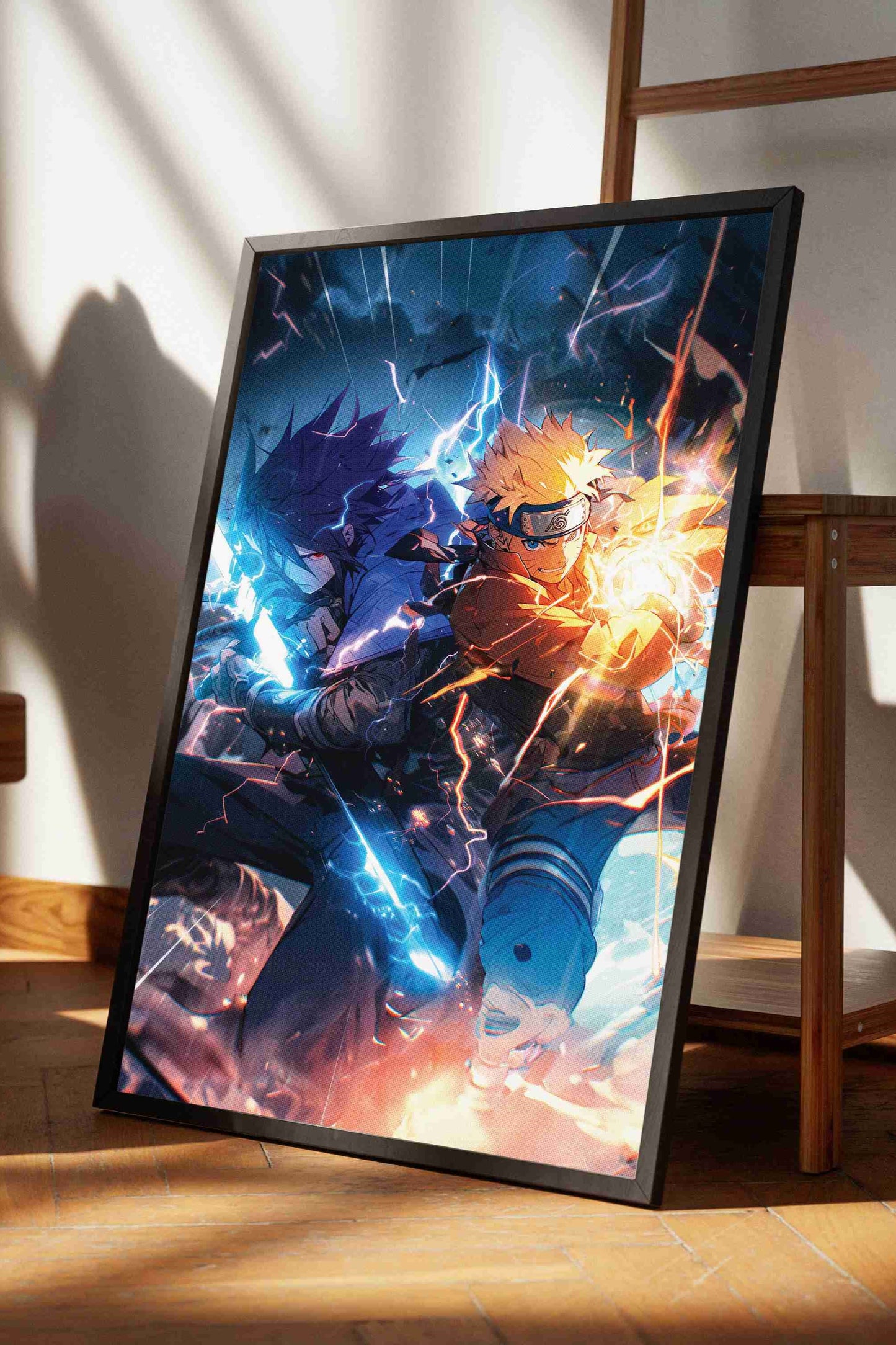 Naruto and Sasuke Naruto Shippuden Anime Wall Poster