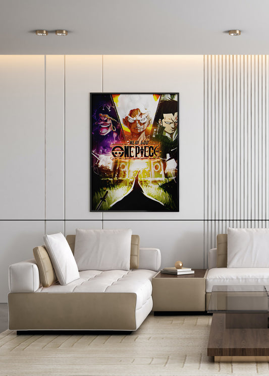 One Piece God Imu Sama Anime Wall Poster