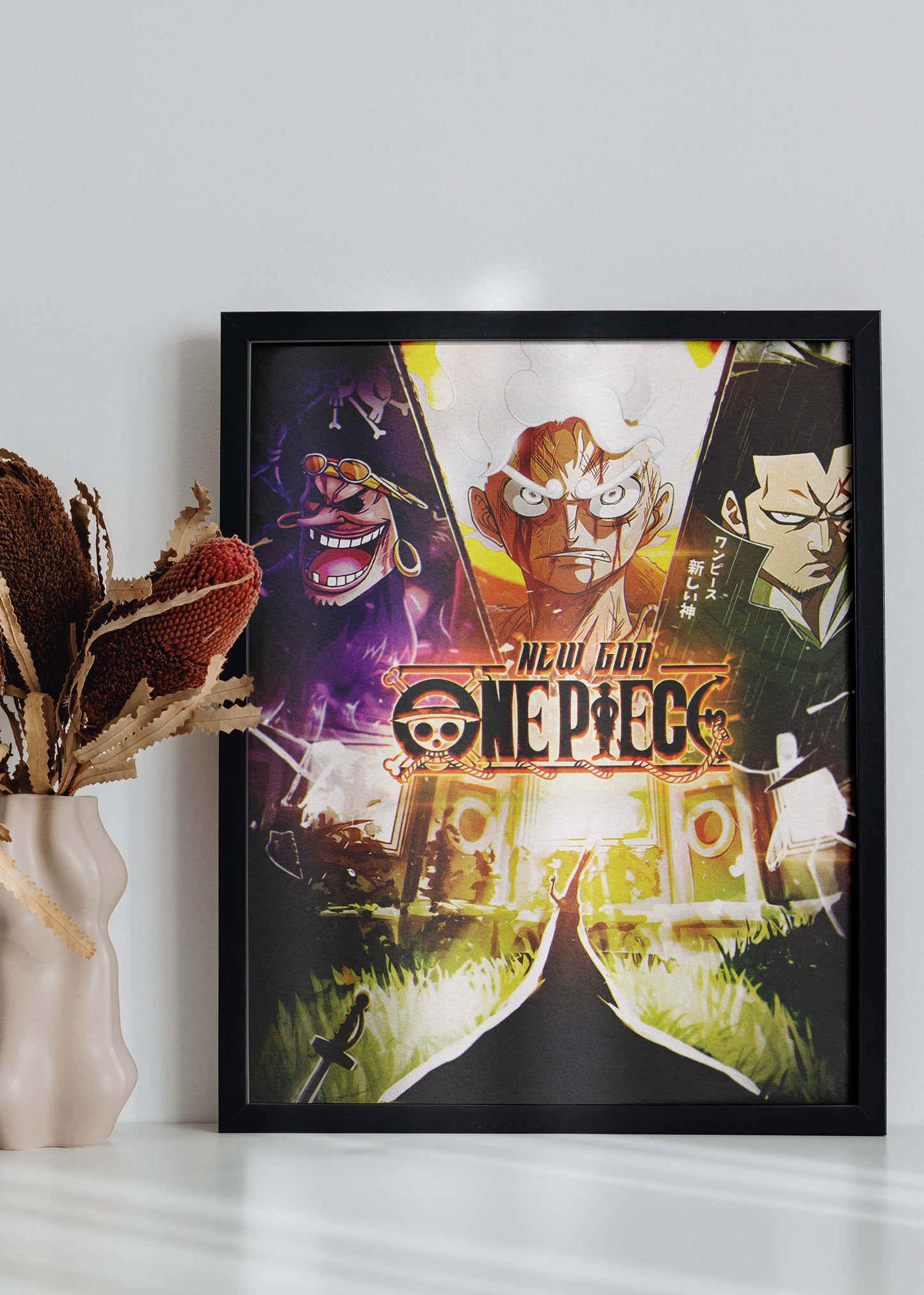 One Piece God Imu Sama Anime Wall Poster