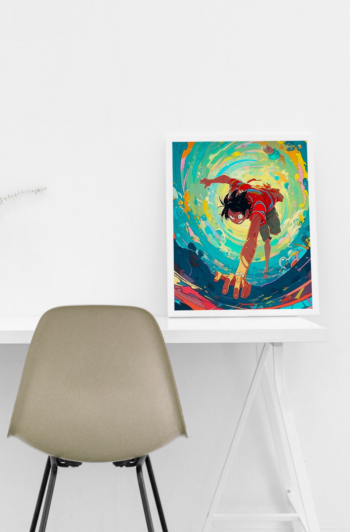 Luffy One Piece Anime Wall Poster