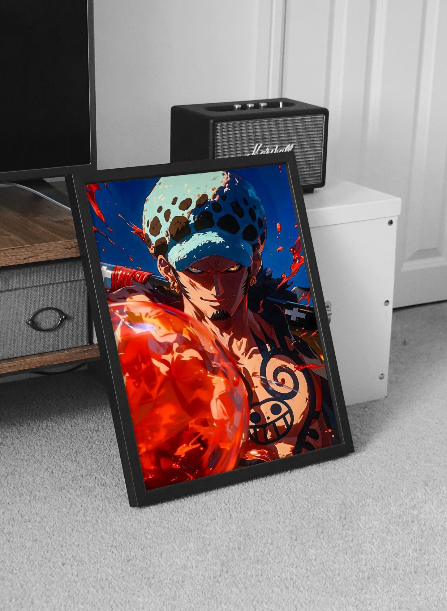 Trafalgar D. Water Law One Piece Anime Wall Poster